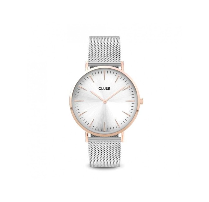 RELOJ CLUSE LA BOHEME ACERO 38MM SILVER