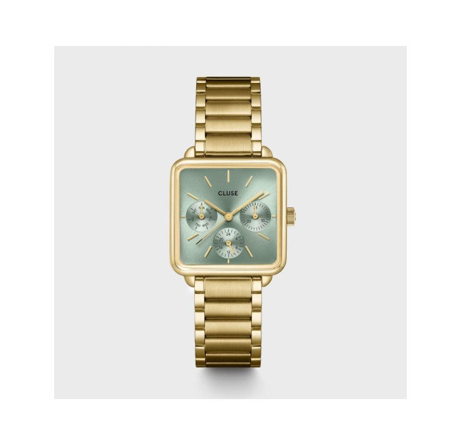 RELOJ CLUSE LA TETRAGONE GREEN