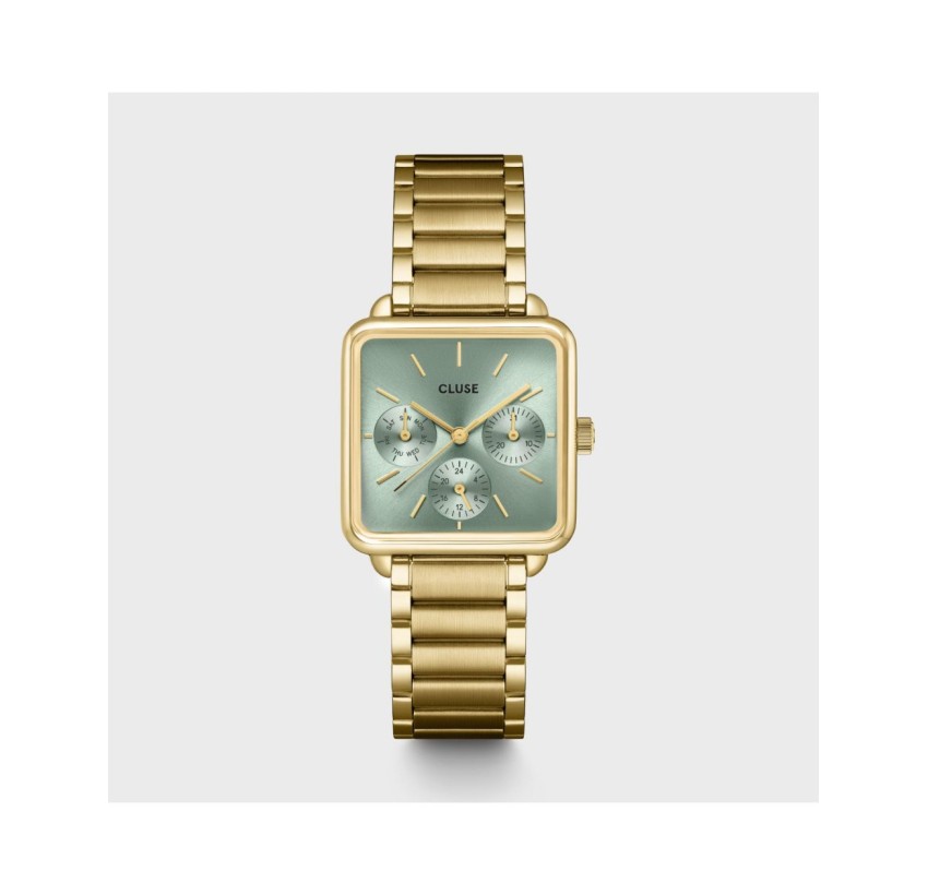 RELOJ CLUSE LA TETRAGONE GREEN