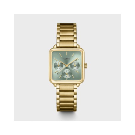 RELOJ CLUSE LA TETRAGONE GREEN