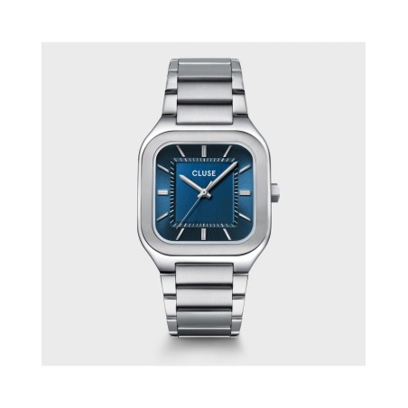 RELOJ CLUSE BLUE SILVER QUADRUS