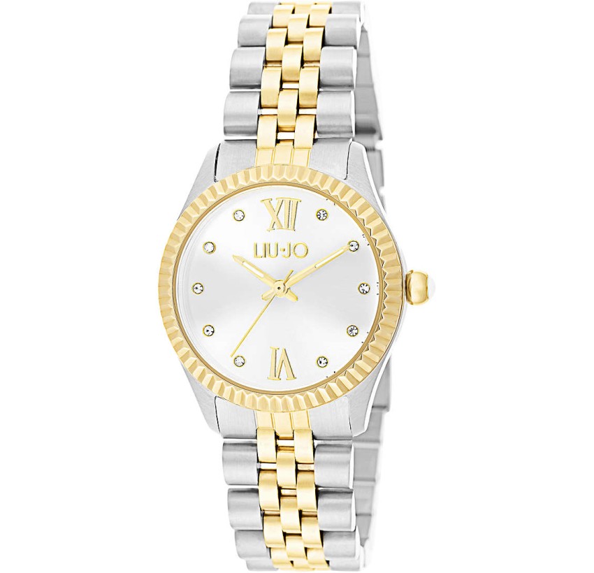 RELOJ LIUJO TINY GOLD SILVER