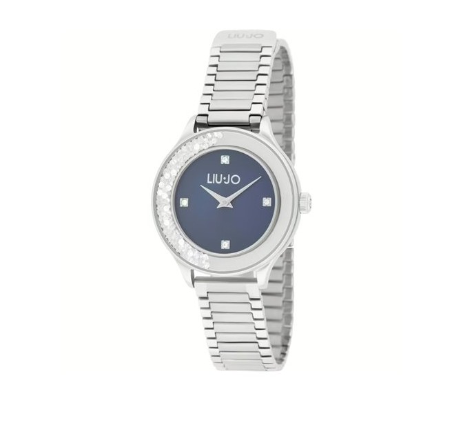 RELOJ LIUJO DANCING SHINE SILVER BLU