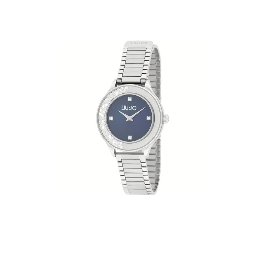 RELOJ LIUJO DANCING SHINE SILVER BLU