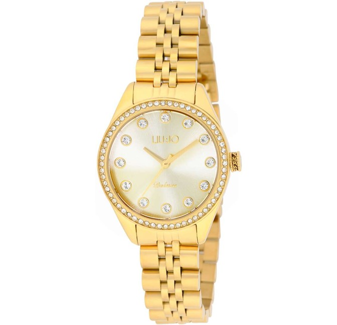 RELOJ LIUJO DELUXE GOLD