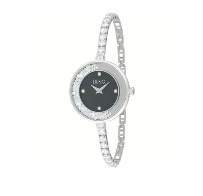 RELOJ LIUJO DANCING GALA SILVER NERO