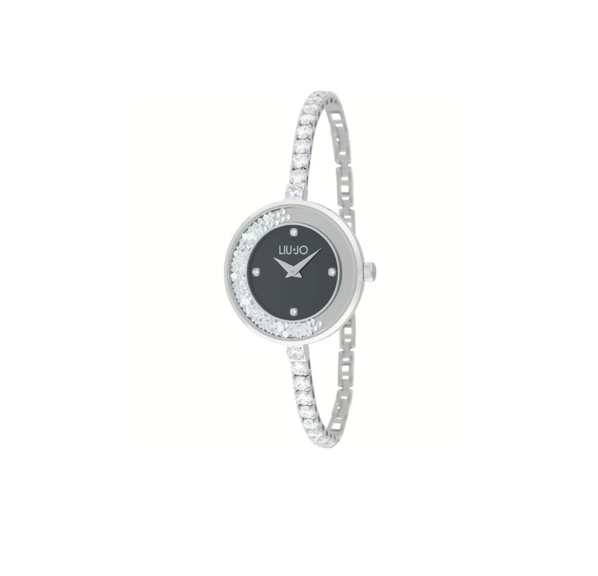 RELOJ LIUJO DANCING GALA SILVER NERO