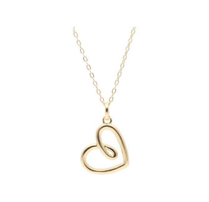 COLGANTE CORAZÓN PLATA