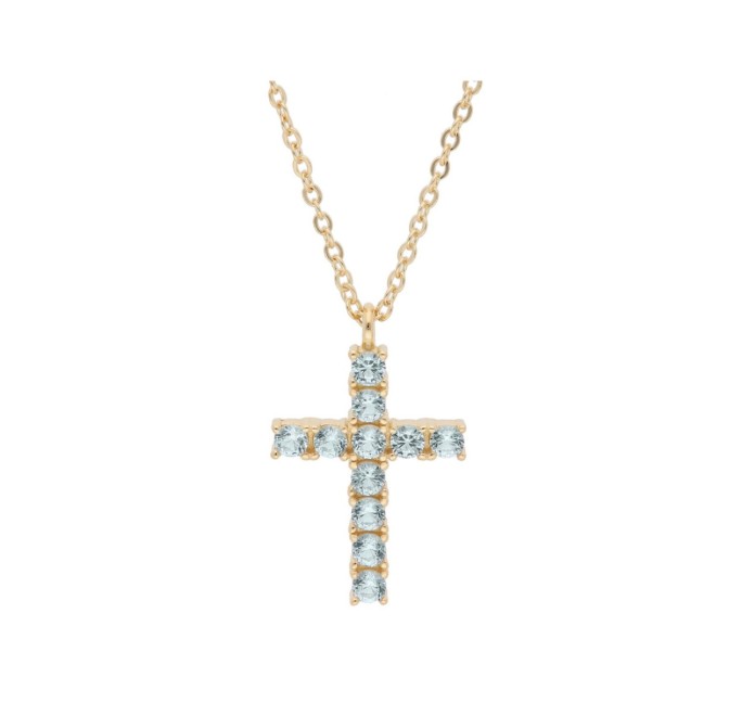 CRUZ PLATA Y CIRCONITAS