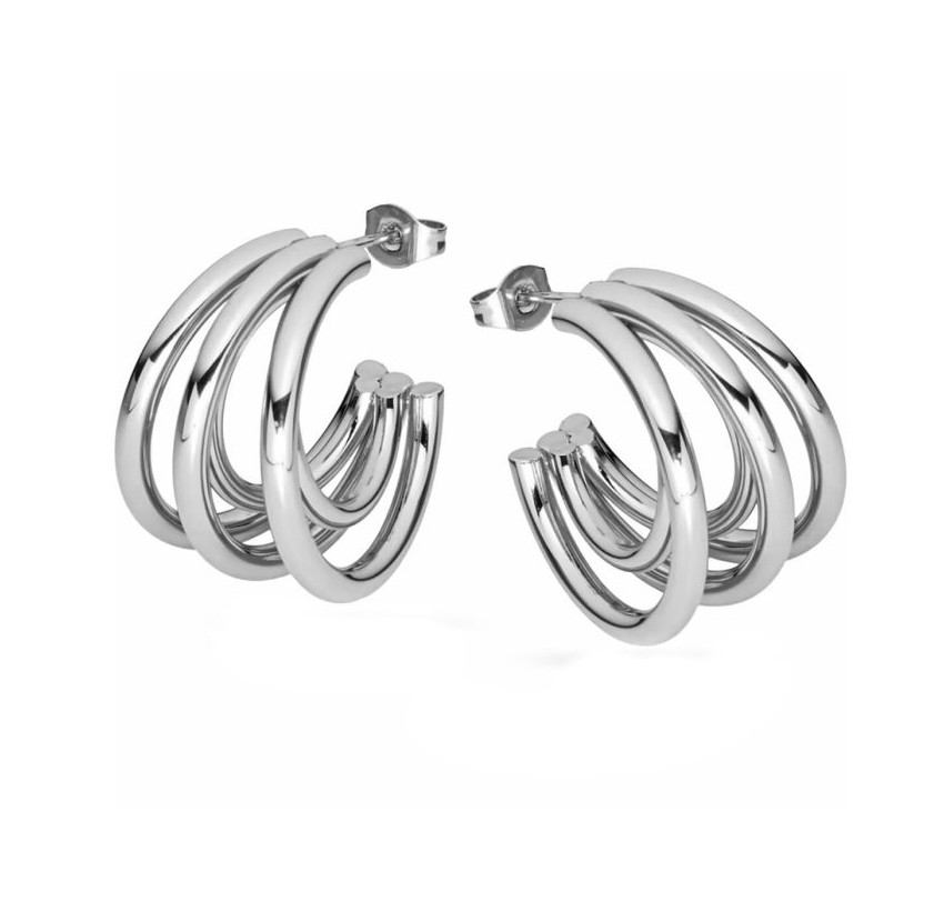 PENDIENTES ACERO LIUJO