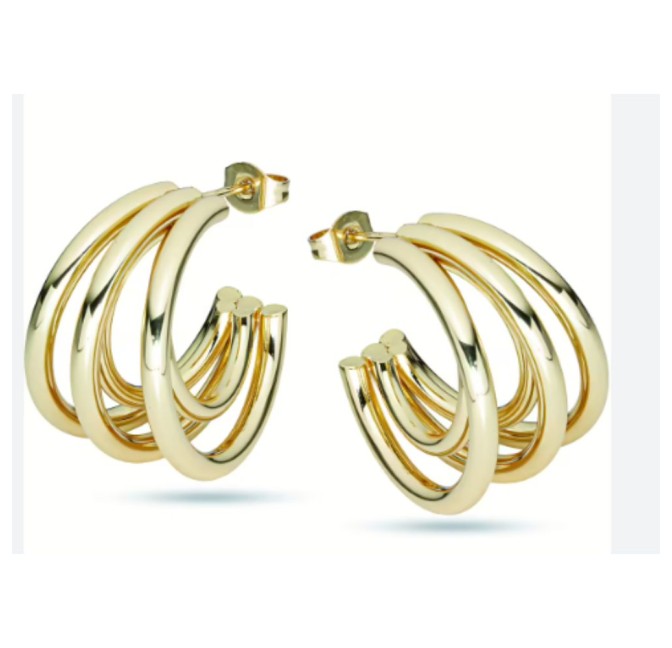 PENDIENTES ACERO LIUJO