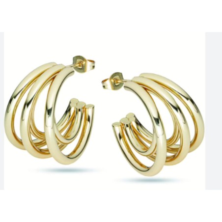 PENDIENTES ACERO LIUJO