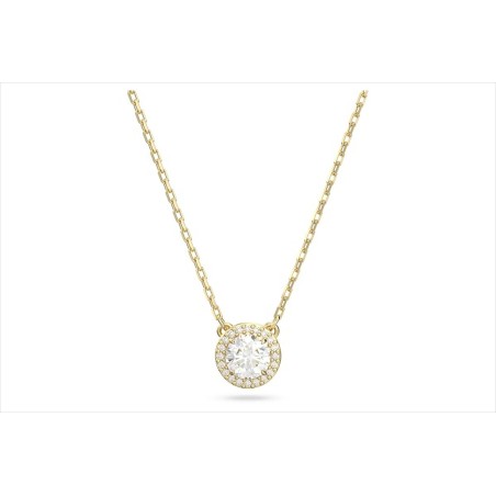 COLLAR ACERO DORADO LIUJO