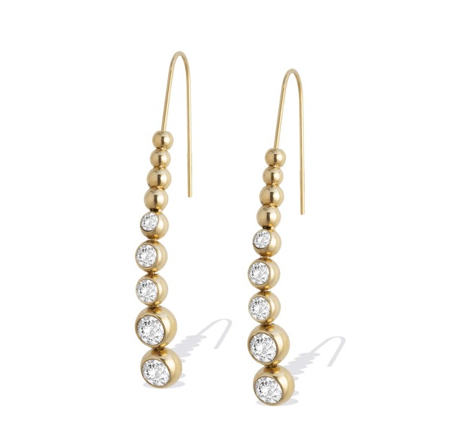 PENDIENTES ACERO LIUJO