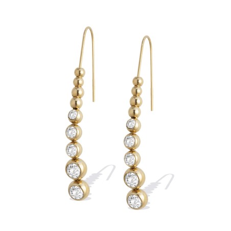 PENDIENTES ACERO LIUJO