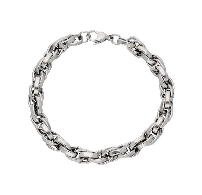 PULSERA ACERO 8MM 