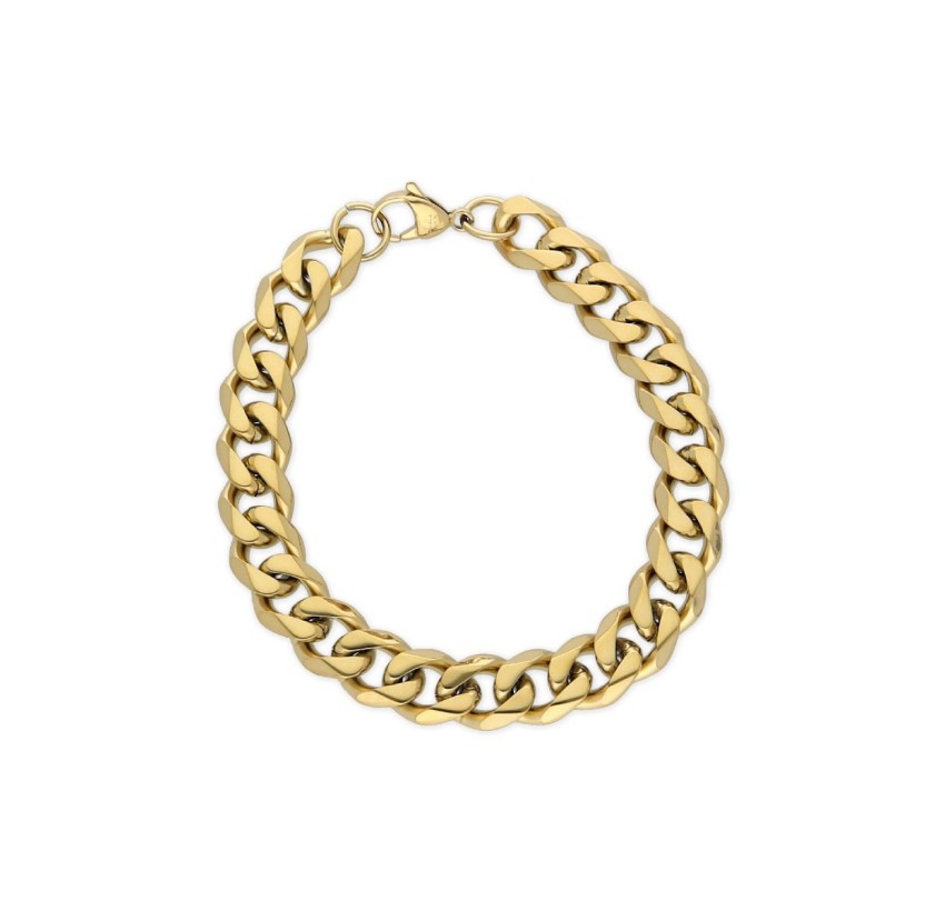 PULSERA ACERO 21CM X 11MM