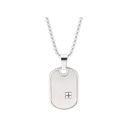 CADENA Y PLACA ACERO