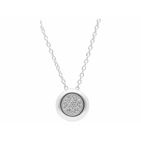 COLGANTE PLATA Y CIRCONITAS