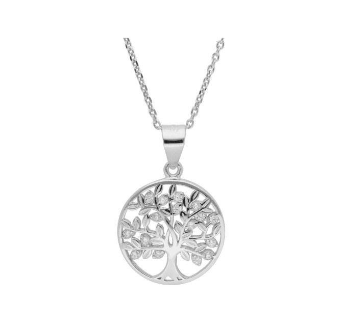 COLGANTE PLATA ARBOL VIDA 