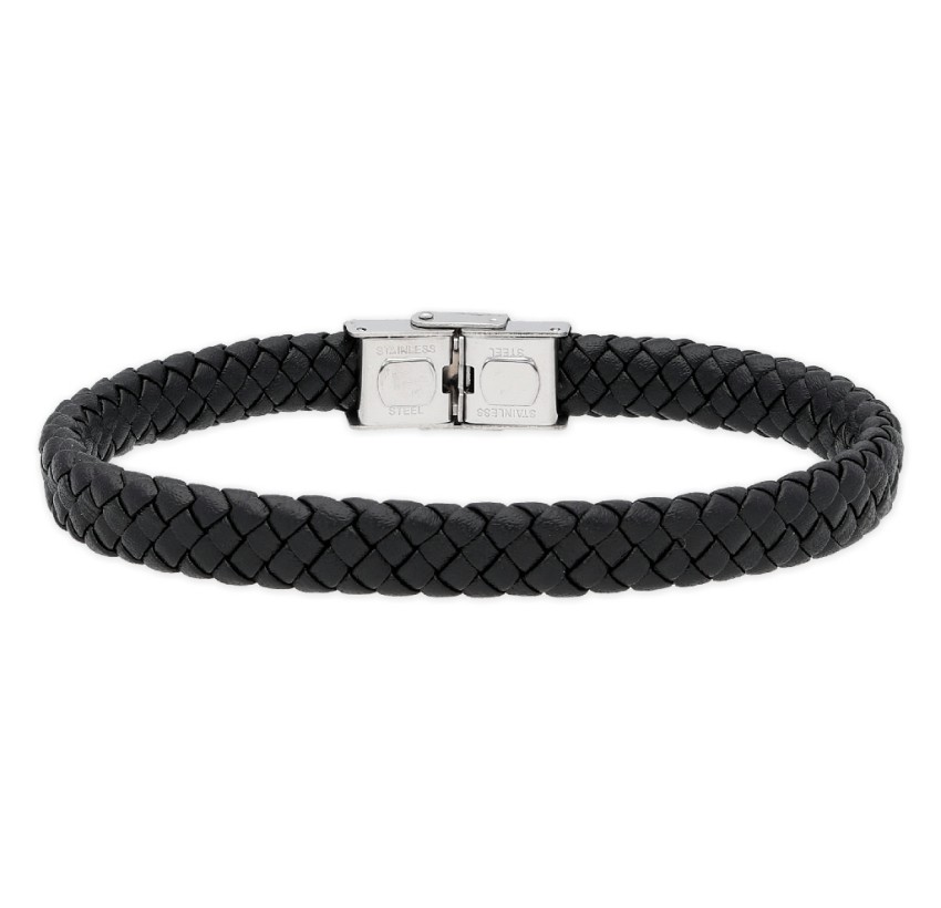 PULSERA PIEL Y ACERO