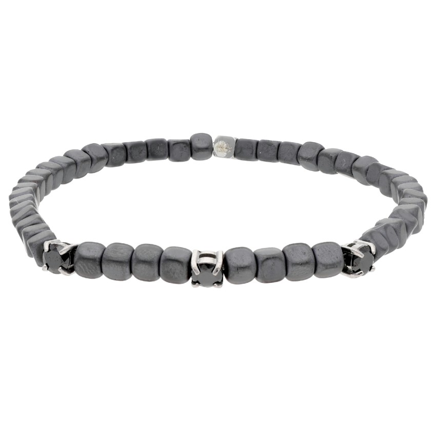 PULSERA EMATITES Y CIRCONITAS
