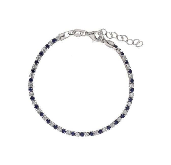 RIVIERE PLATA Y CIRCONITAS 2MM