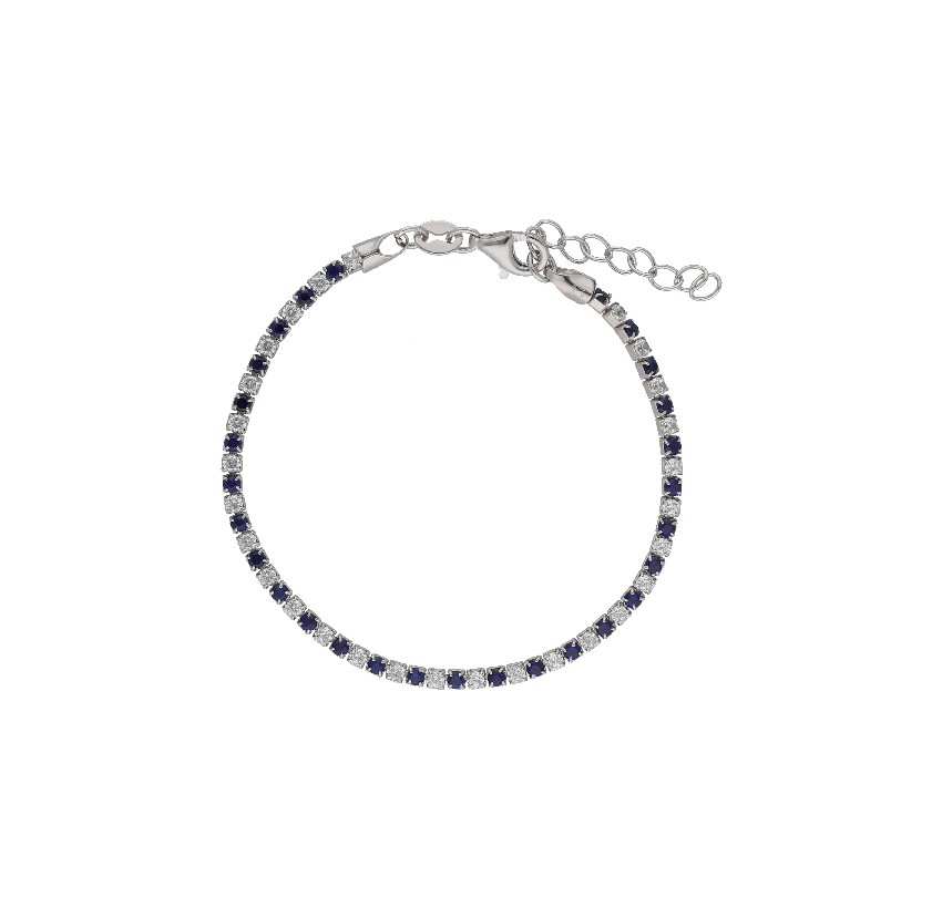 RIVIERE PLATA Y CIRCONITAS 2MM