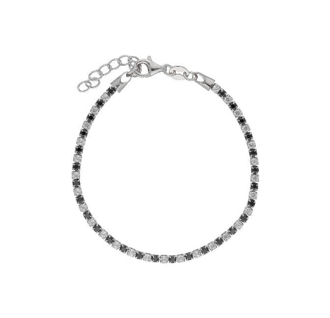 RIVIERE PLATA Y CIRCONITAS 2MM