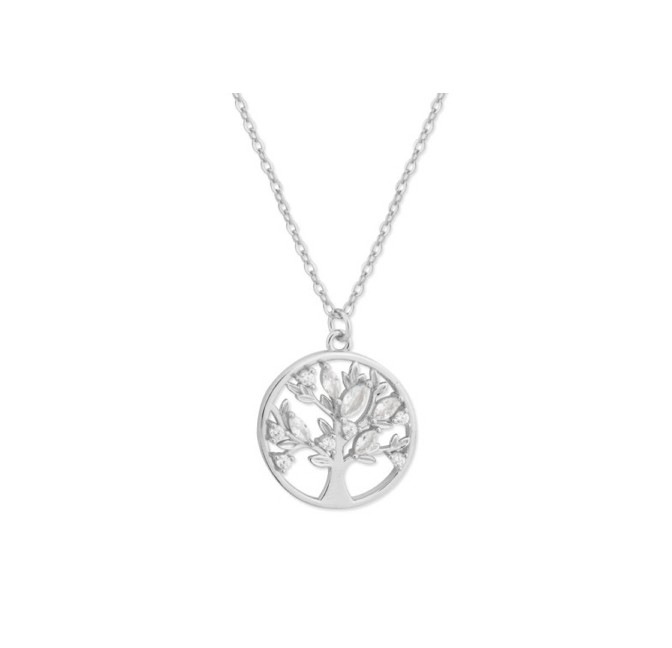 CLGNTE ÁRBOL VIDA PLATA Y CIRCONITAS 2CM