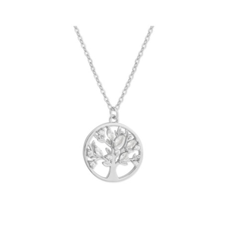 CLGNTE ÁRBOL VIDA PLATA Y CIRCONITAS 2CM