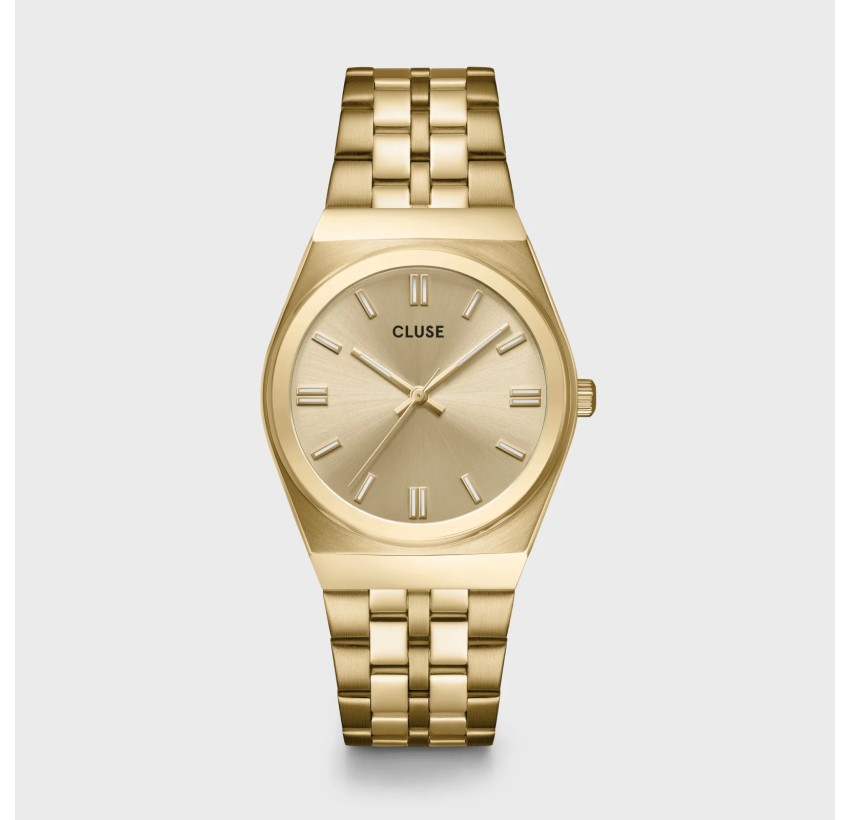 RELOJ CLUSE RETRO GOLD