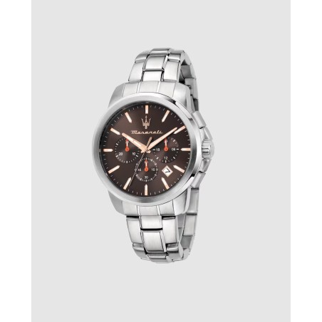 RELOJ MASERATI SUCCESSO 42MM BROWN 