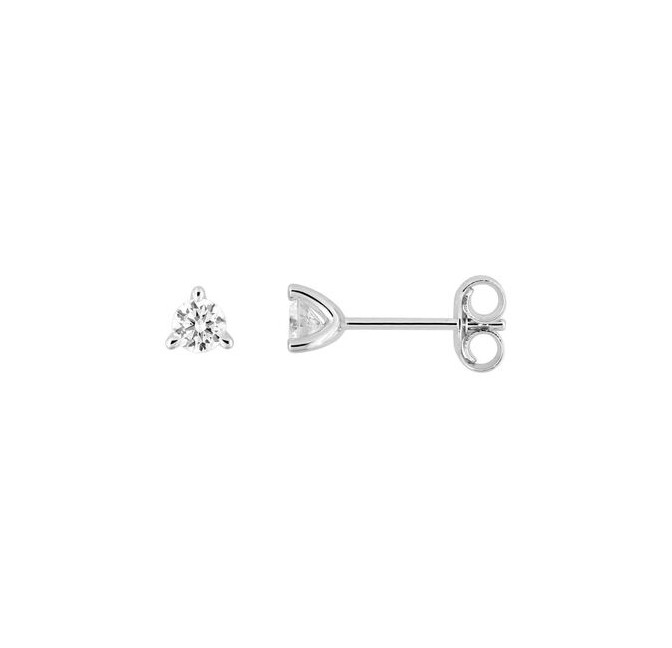PENDIENTES ORO 9K DIAMANTE SYNT 0.20K,0.40GR