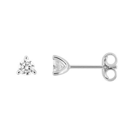PENDIENTES ORO 9K DIAMANTE SYNT 0.20K,0.40GR