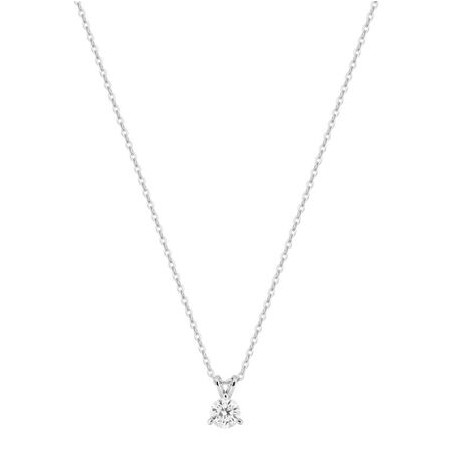 COLLAR ORO 9K DIAMANTE SYNT 0.20K, 1.30GR