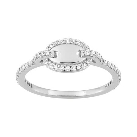 SORTIJA PLATA CIRCONITA