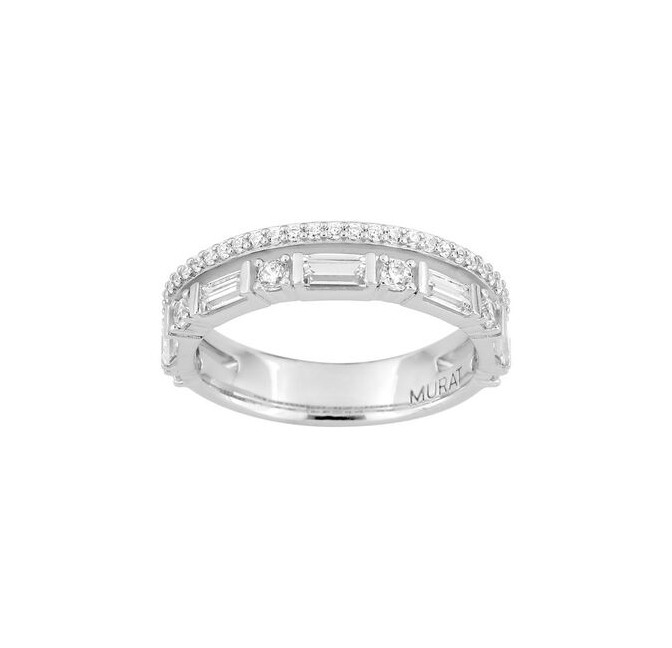 SORTIJA PLATA CIRCONITA