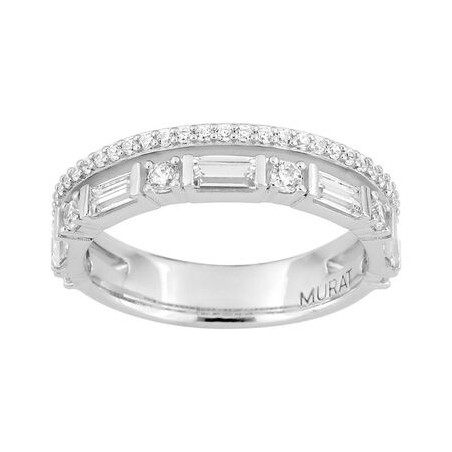 SORTIJA PLATA CIRCONITA