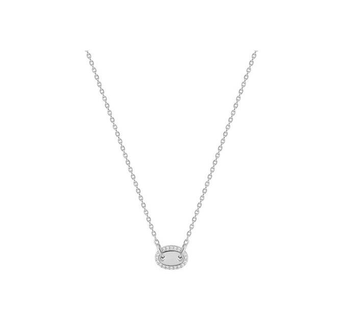 COLLAR PLATA CIRCONITA