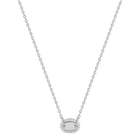 COLLAR PLATA CIRCONITA