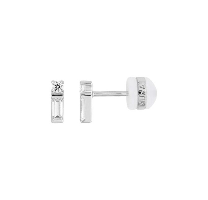 PENDIENTES PLATA CIRCONITA