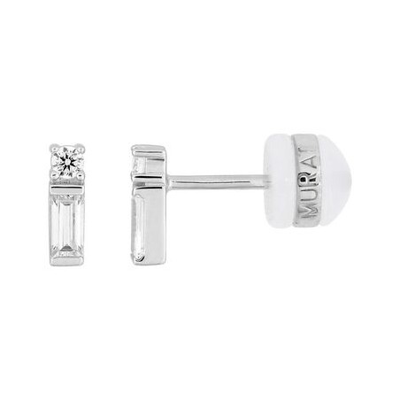 PENDIENTES PLATA CIRCONITA