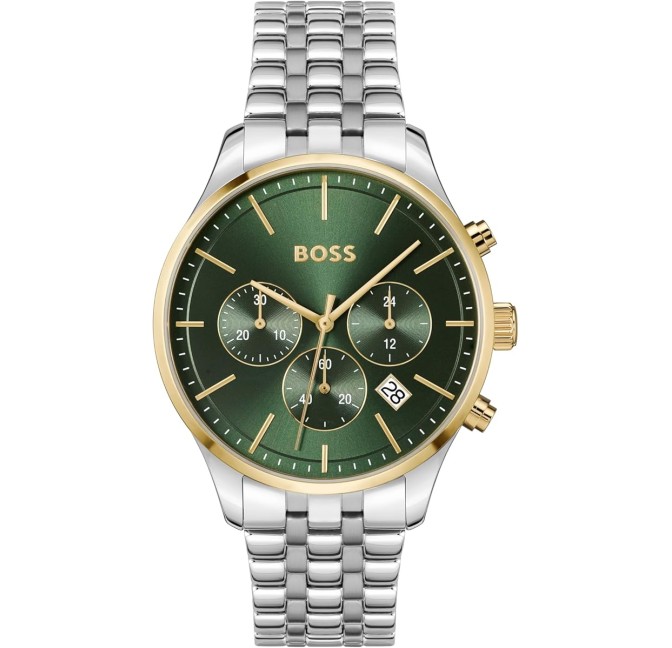 RELOJ BOSS BICOLOR ESF.VERDE CRONO