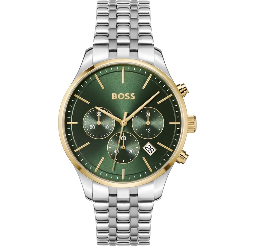 RELOJ BOSS BICOLOR ESF.VERDE CRONO